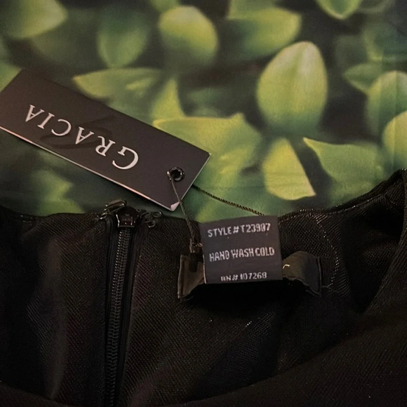 Gracia Embellished Short Bell Sleeve Blouse - Picture 3 of 8